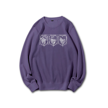 Attack on Titan Aufklärungstrupp Kapuzenpullover