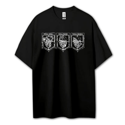 Attack on Titan Aufklärungstrupp Kapuzenpullover