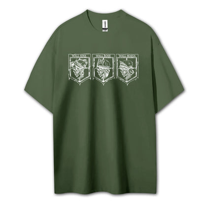 Attack on Titan Aufklärungstrupp Kapuzenpullover