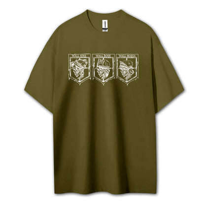 Attack on Titan Aufklärungstrupp Kapuzenpullover