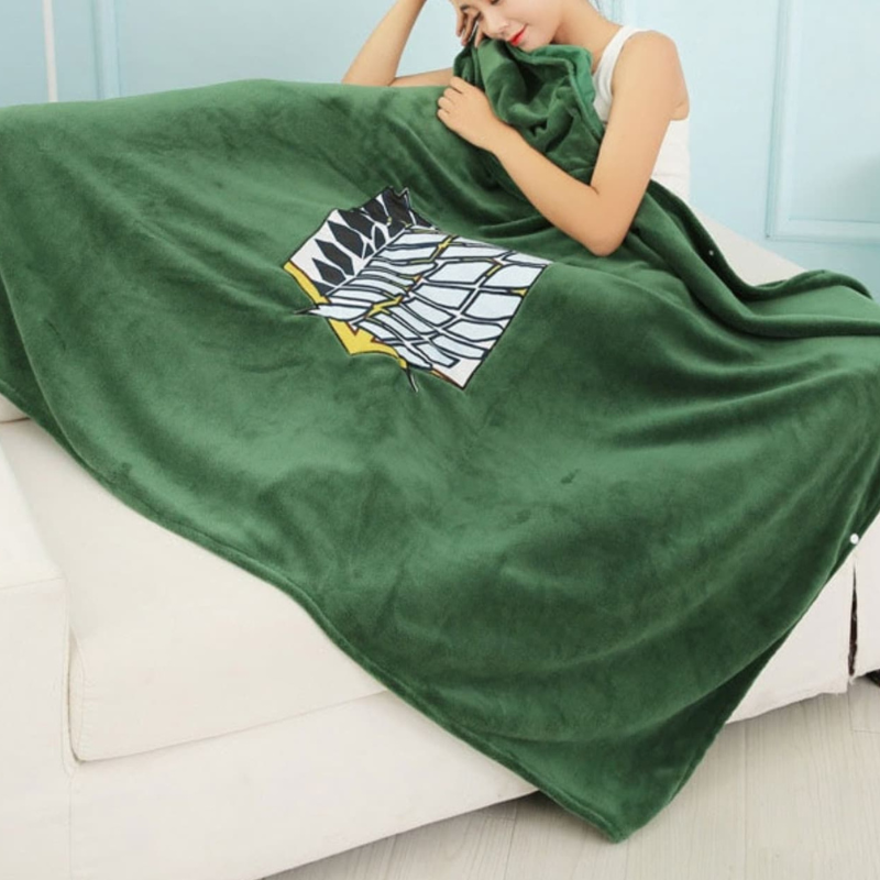 Attack on Titan Survey Corps Blanket Hoodie