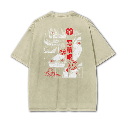 Hidden Leaf Shinobi - Curse of the Sharingan Vintage T Shirt