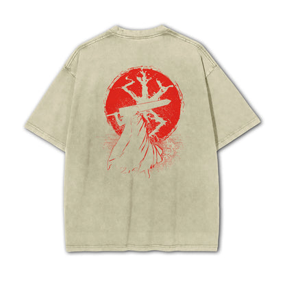 Dark Sword Saga Swordsman V4 Vintage T-Shirt