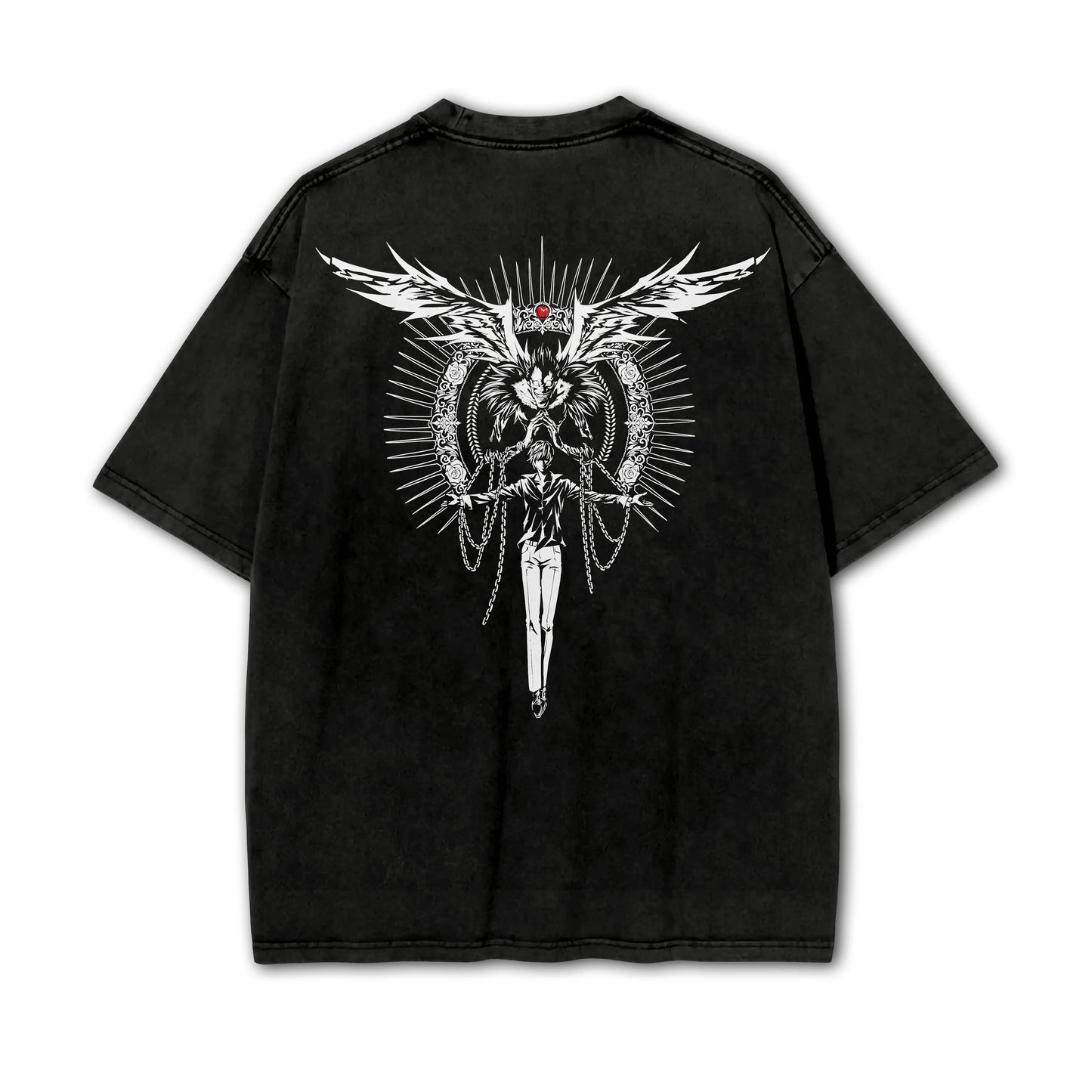 T-Shirt mit Aufdruck „Death Note“ von Light Yagami
