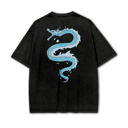 Dämonentöter Giyu Tomiyoka Wasserdrache T-Shirt