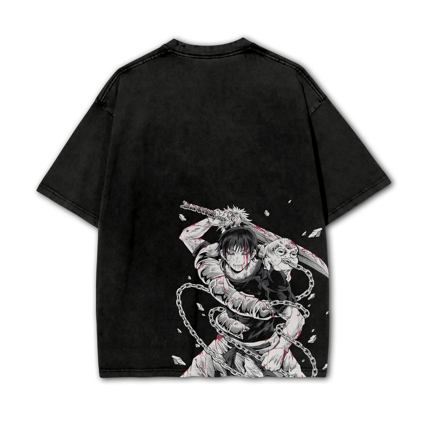 Tokyo Sorcery Toji Fushiguro V3 Vintage T Shirt