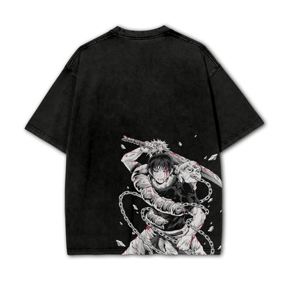 Tokyo Sorcery Toji Fushiguro V3 Vintage T Shirt