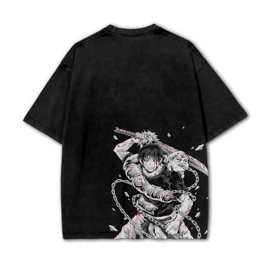 Tokyo Sorcery Toji Fushiguro V3 Vintage T Shirt