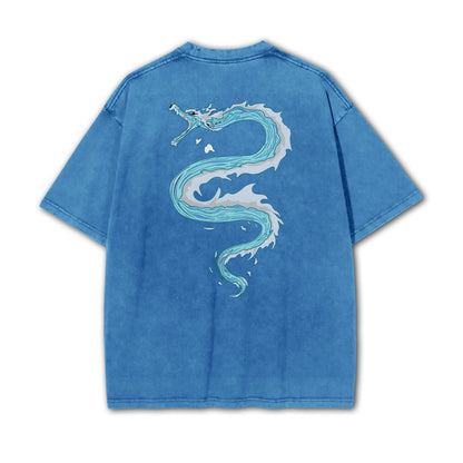 Dämonentöter Giyu Tomiyoka Wasserdrache T-Shirt