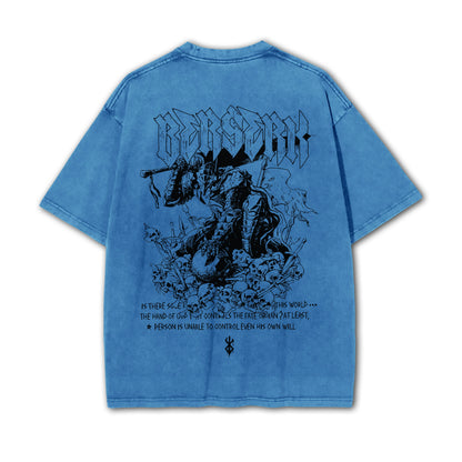 Dark Sword Saga Swordsman V5 Vintage T Shirt