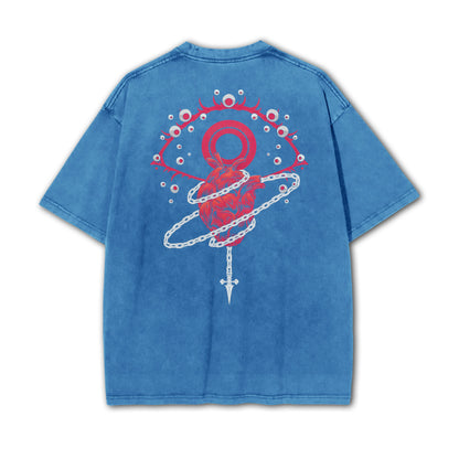 Elite Hunter Saga Scarlet Chain Avenger's Chains Vintage T-Shirt