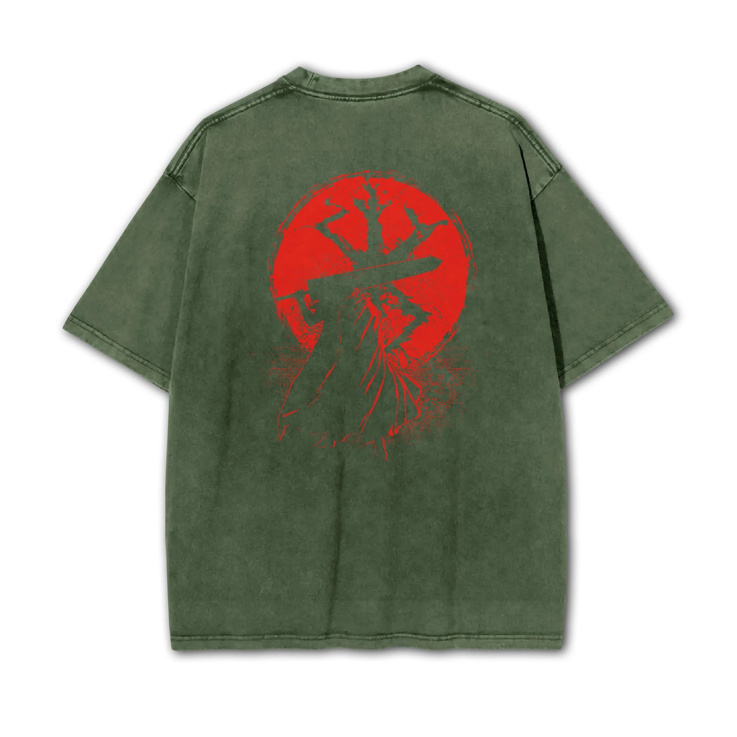 Dark Sword Saga Swordsman V4 Vintage T Shirt