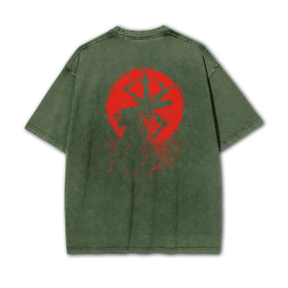 Dark Sword Saga Swordsman V4 Vintage T-Shirt