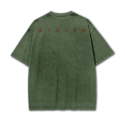 Blade of the Demon Hunters Zenitsu's Rage V2 Vintage T Shirt