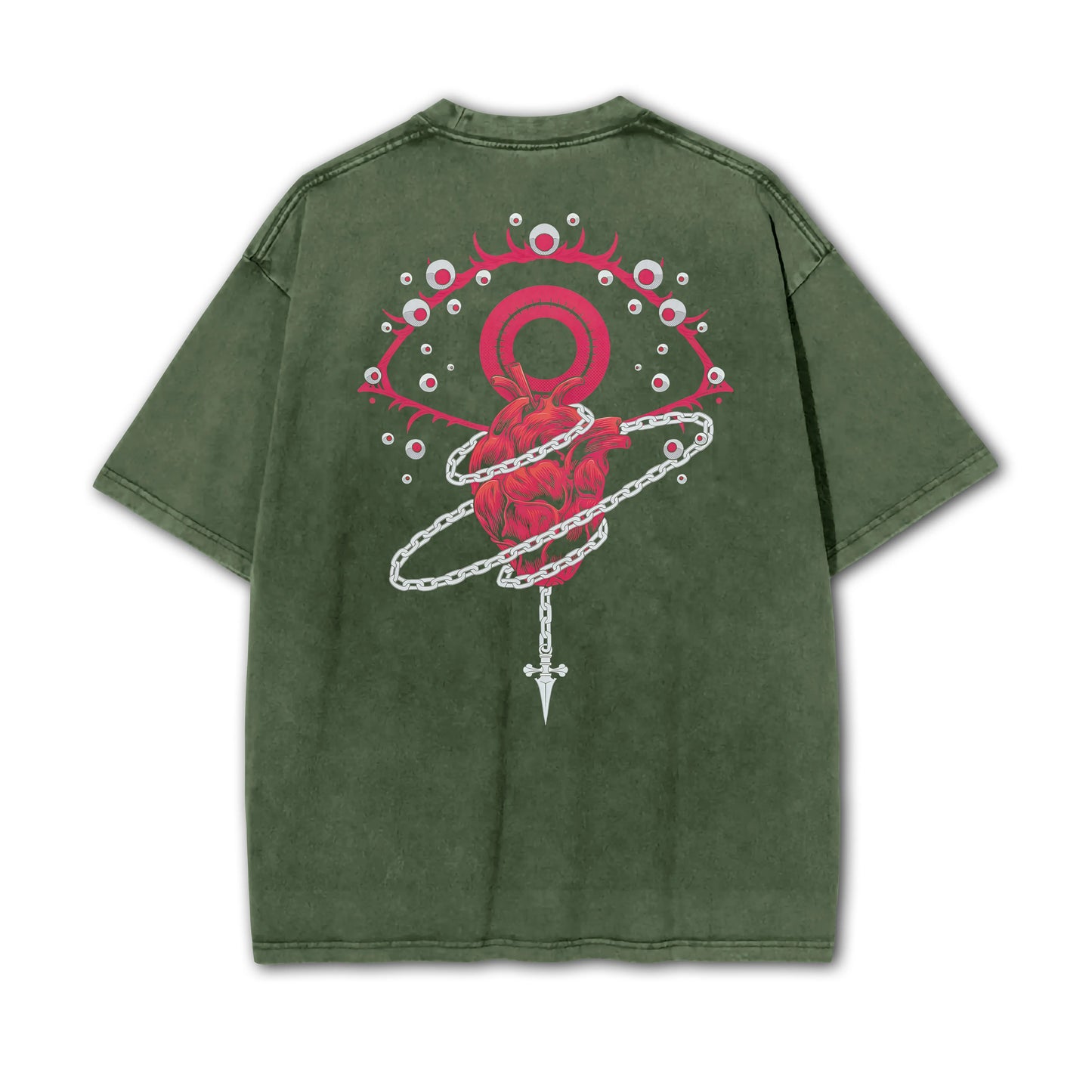 Elite Hunter Saga Scarlet Chain Avenger's Chains Vintage T-Shirt