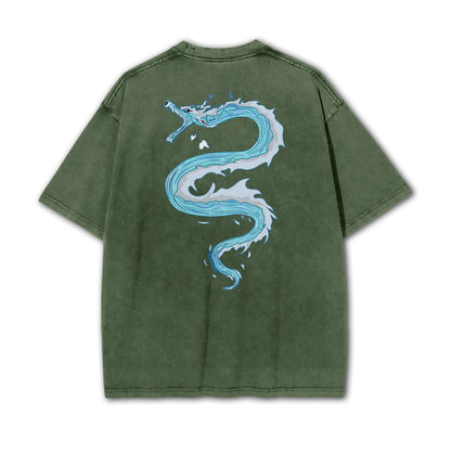 Dämonentöter Giyu Tomiyoka Wasserdrache T-Shirt