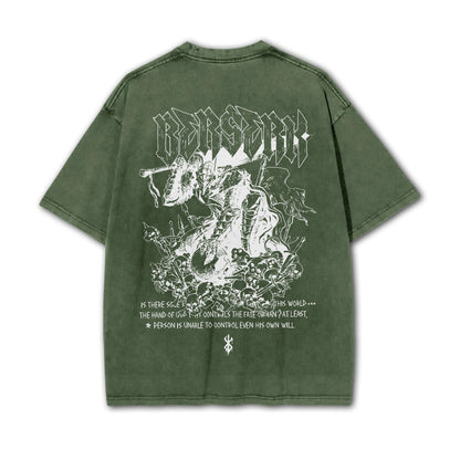 Dark Sword Saga Swordsman V5 Vintage T Shirt