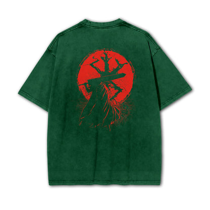Dark Sword Saga Swordsman V4 Vintage T Shirt