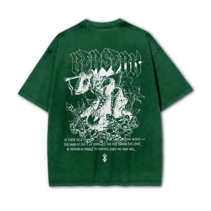 Dark Sword Saga Swordsman V5 Vintage T Shirt