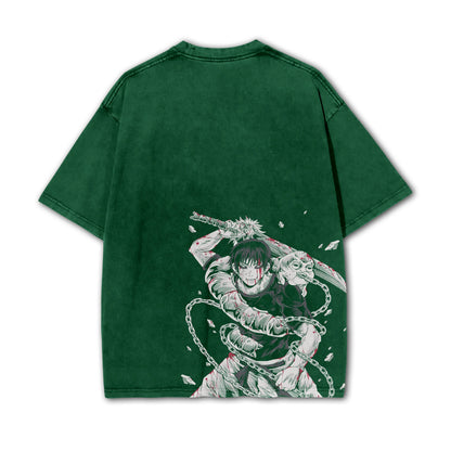 Tokyo Sorcery Toji Fushiguro V3 Vintage T Shirt