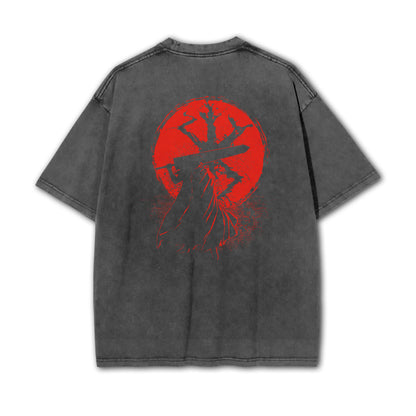 Dark Sword Saga Swordsman V4 Vintage T Shirt