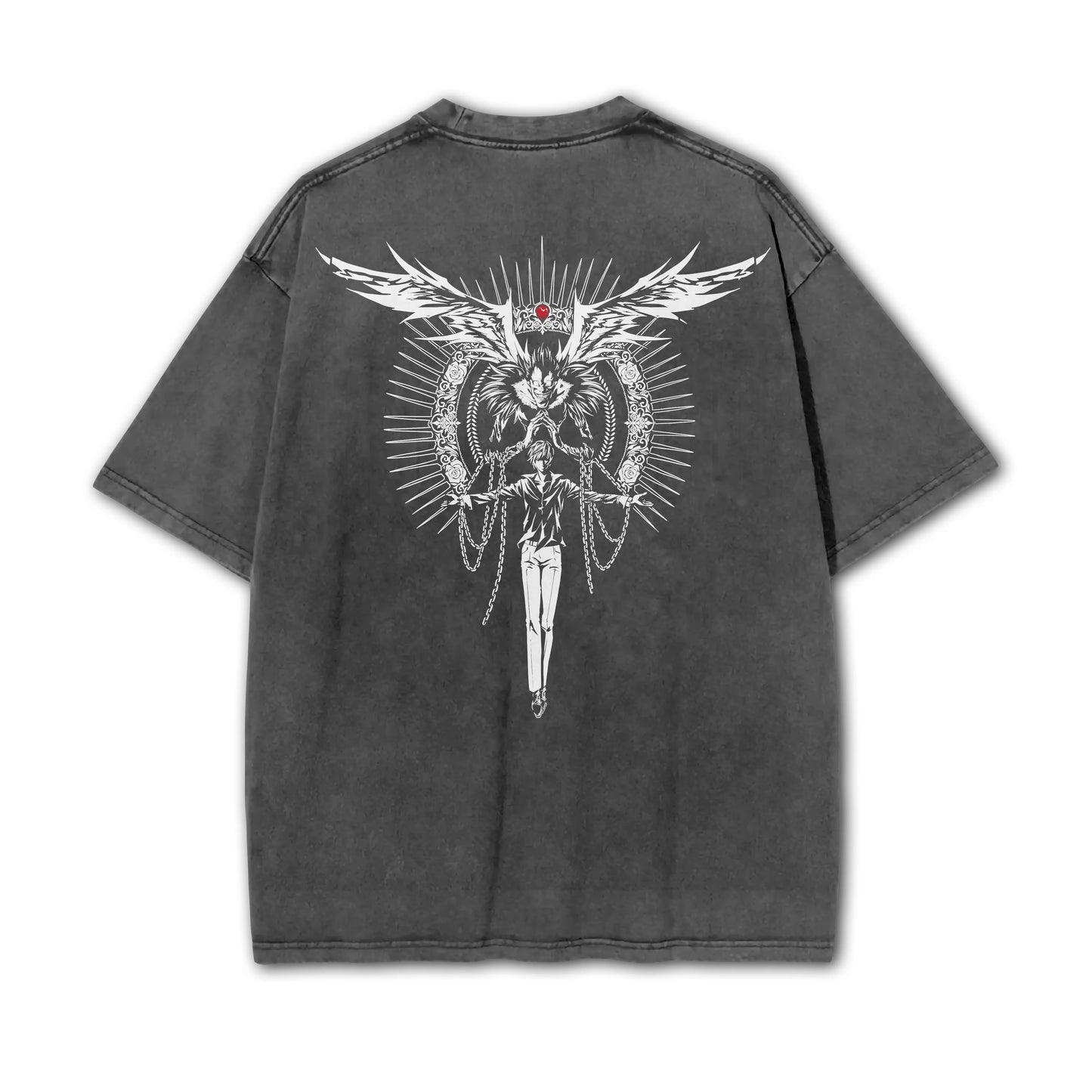 T-Shirt mit Aufdruck „Death Note“ von Light Yagami