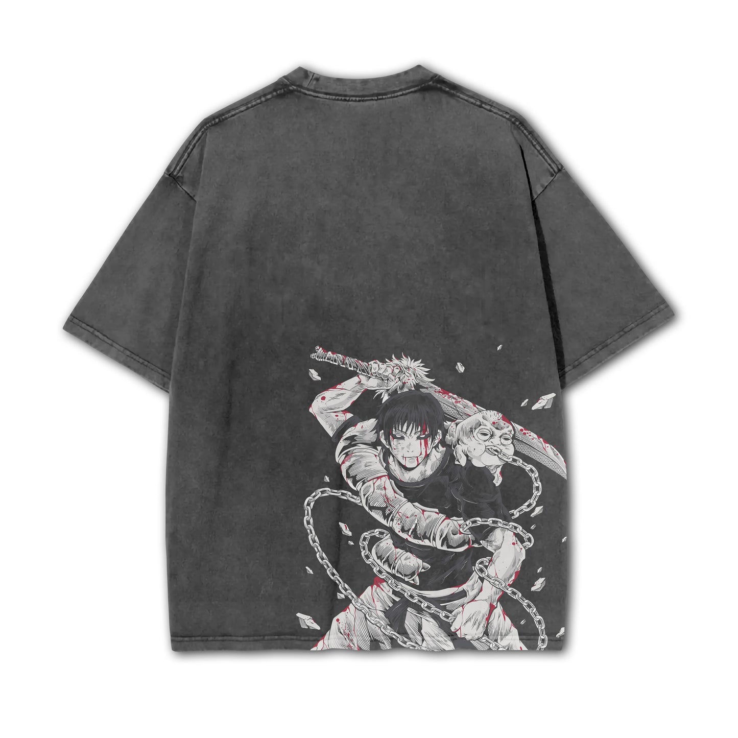 Tokyo Sorcery Toji Fushiguro V3 Vintage T Shirt