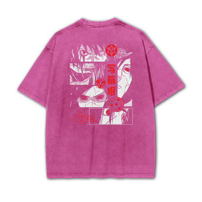 Hidden Leaf Shinobi - Curse of the Sharingan Vintage T Shirt