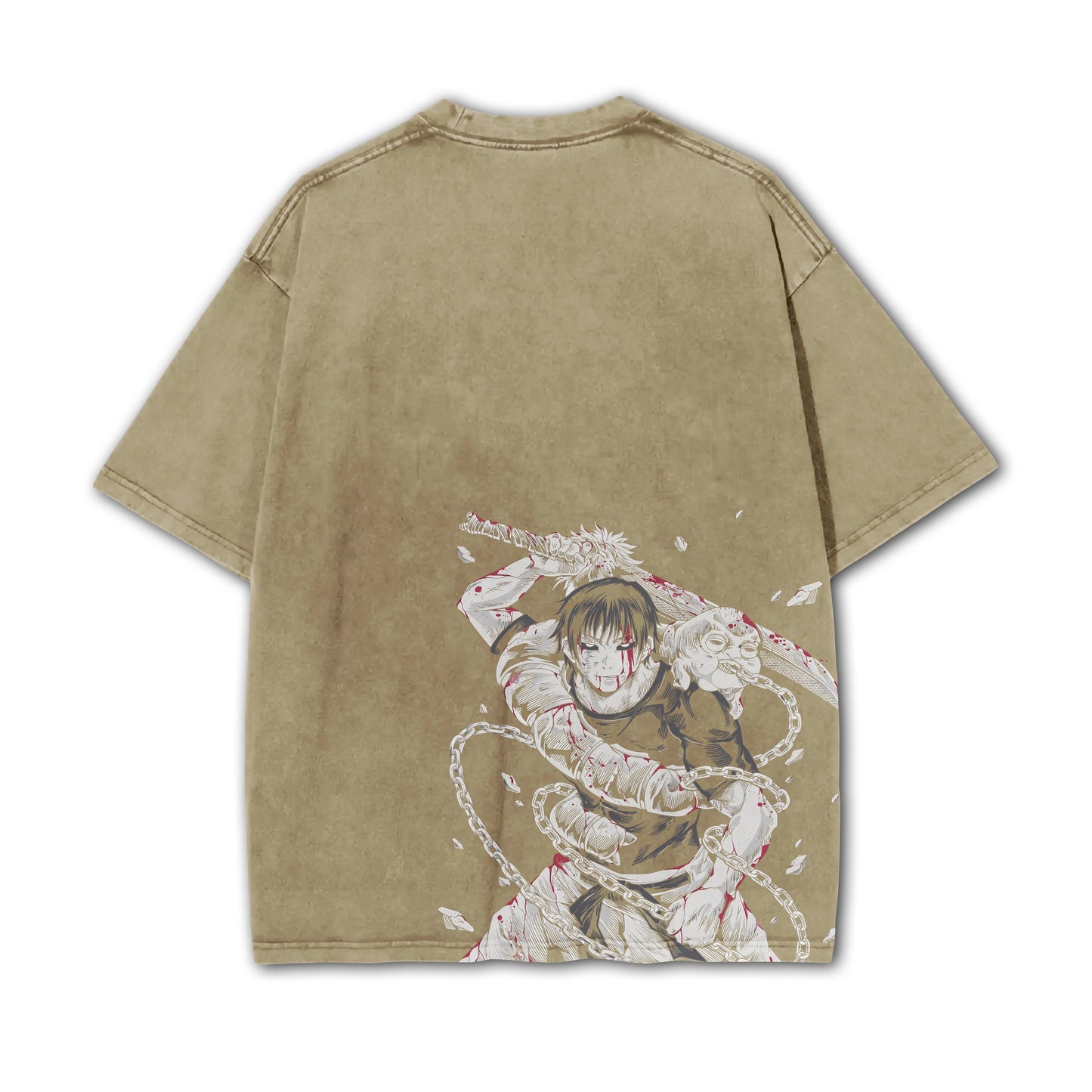 Tokyo Sorcery Toji Fushiguro V3 Vintage T Shirt