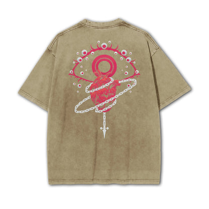 Elite Hunter Saga Scarlet Chain Avenger's Chains Vintage T-Shirt