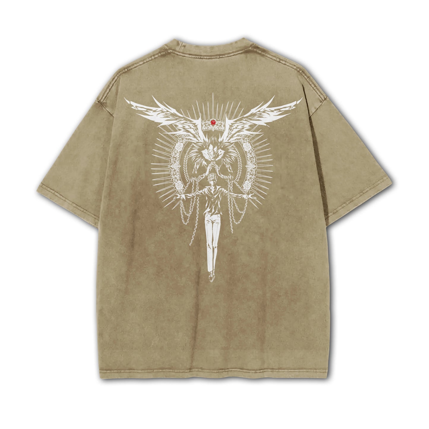 T-Shirt mit Aufdruck „Death Note“ von Light Yagami