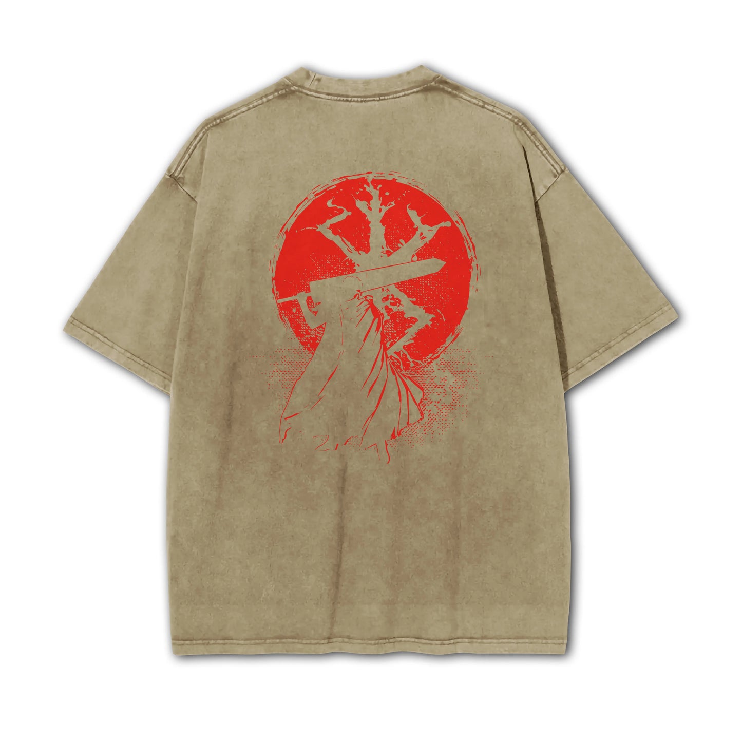 Dark Sword Saga Swordsman V4 Vintage T-Shirt