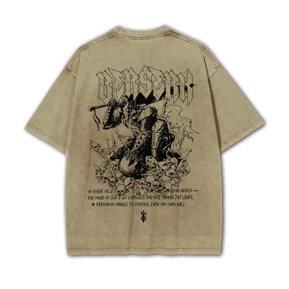 Dark Sword Saga Swordsman V5 Vintage T Shirt