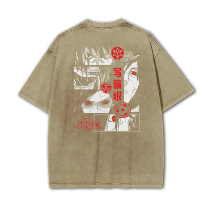 Hidden Leaf Shinobi - Curse of the Sharingan Vintage T Shirt