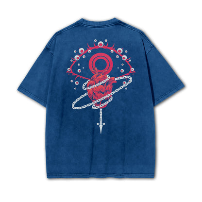 Elite Hunter Saga Scarlet Chain Avenger's Chains Vintage T-Shirt