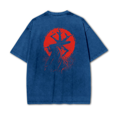 Dark Sword Saga Swordsman V4 Vintage T Shirt