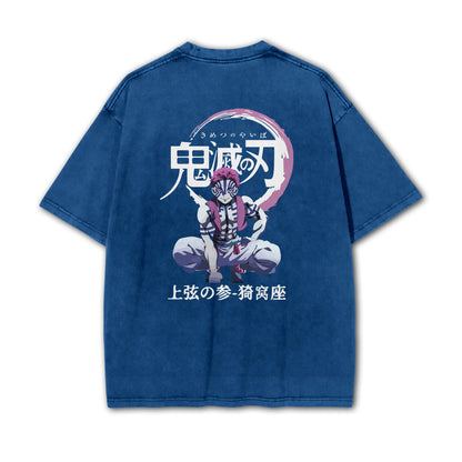 T-shirt Akaza, tueur de démons