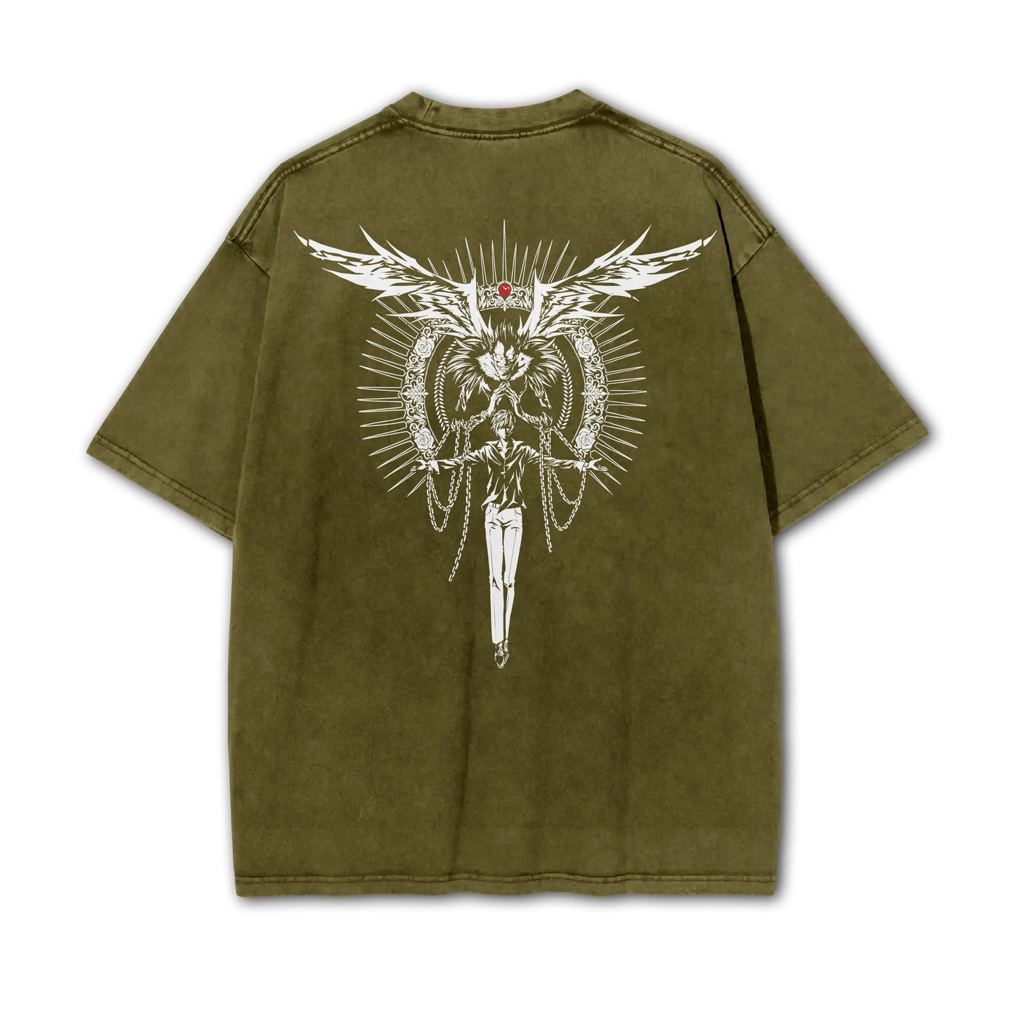 T-Shirt mit Aufdruck „Death Note“ von Light Yagami