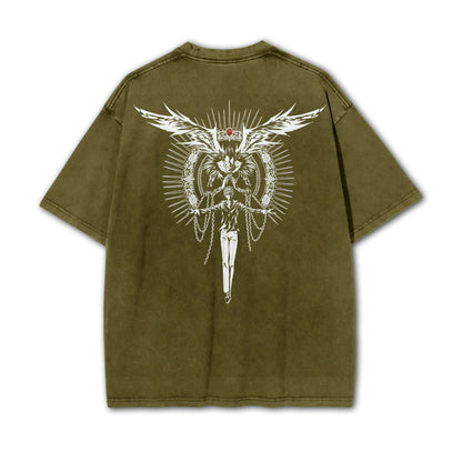 T-Shirt mit Aufdruck „Death Note“ von Light Yagami