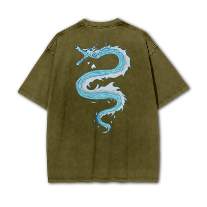 Dämonentöter Giyu Tomiyoka Wasserdrache T-Shirt