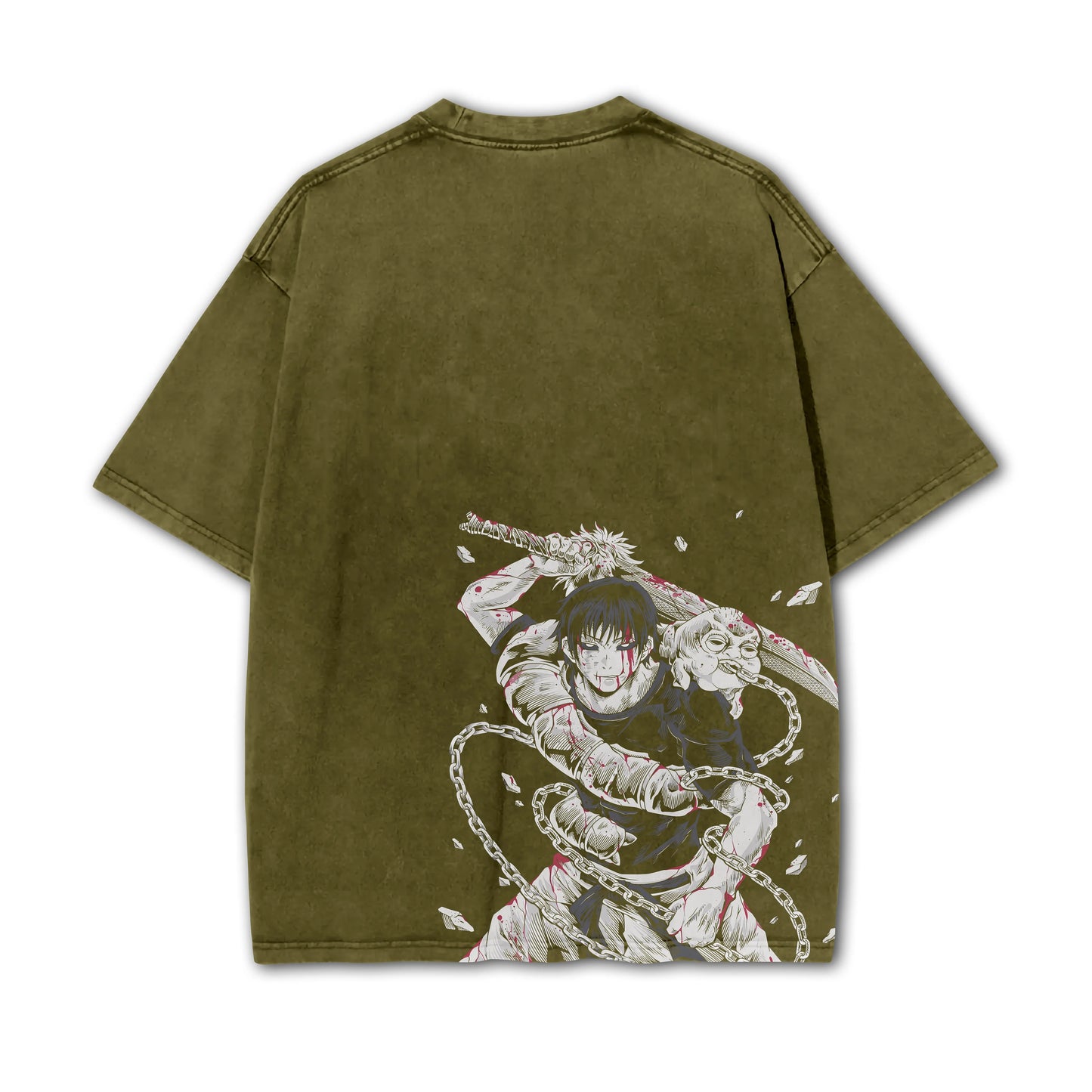 Tokyo Sorcery Toji Fushiguro V3 Vintage T Shirt