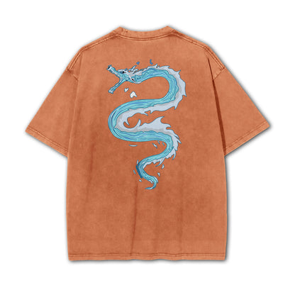 Dämonentöter Giyu Tomiyoka Wasserdrache T-Shirt