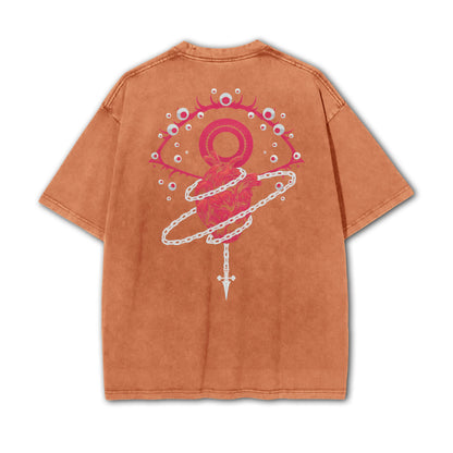 Elite Hunter Saga Scarlet Chain Avenger's Chains Vintage T-Shirt