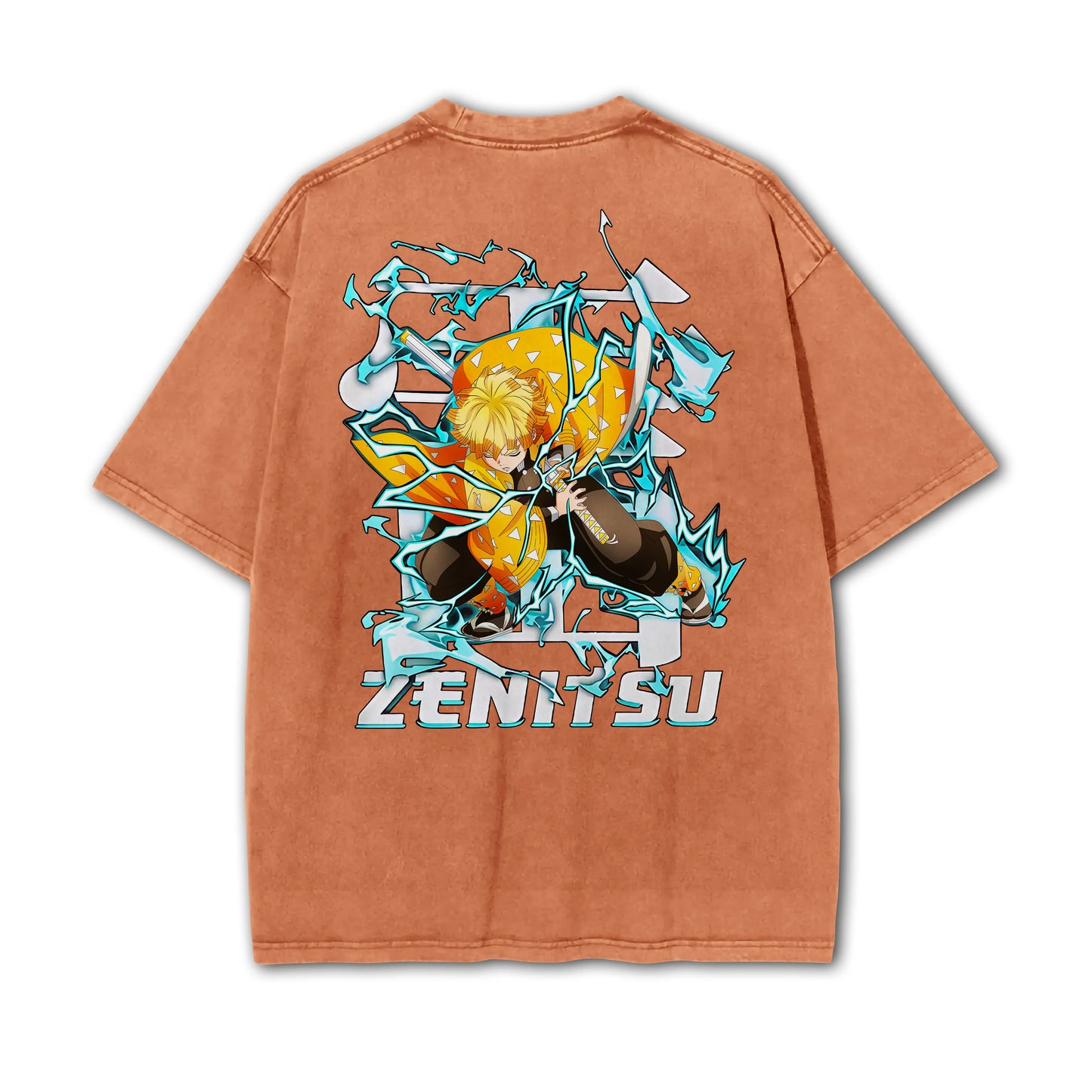 Blade of Demon Hunters Thunder Breather V2 Vintage T-Shirt