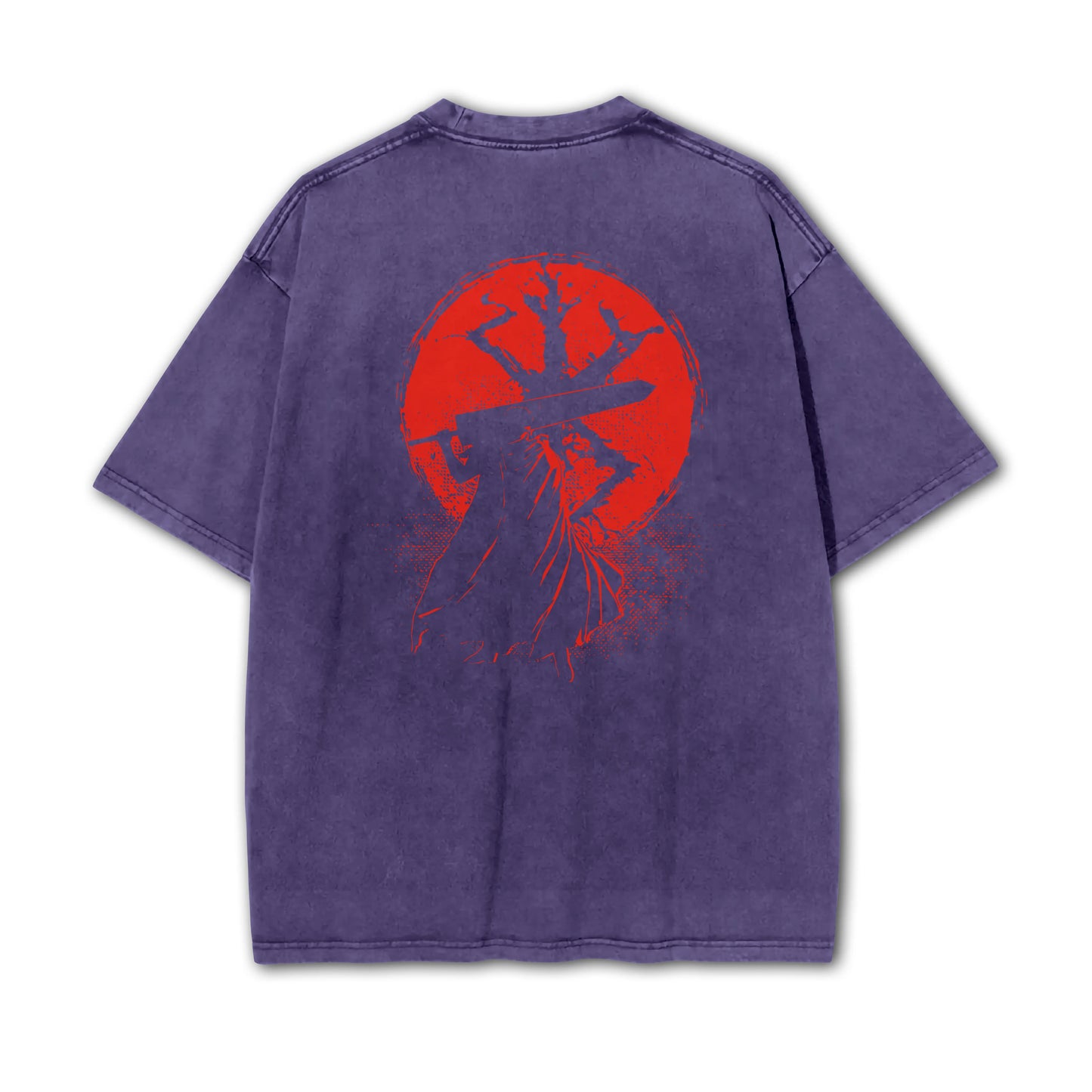 Dark Sword Saga Swordsman V4 Vintage T-Shirt