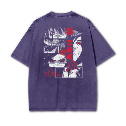 Hidden Leaf Shinobi - Curse of the Sharingan Vintage T Shirt