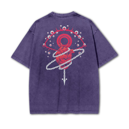 Elite Hunter Saga Scarlet Chain Avenger's Chains Vintage T-Shirt