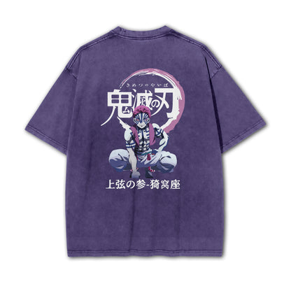 T-shirt Akaza, tueur de démons