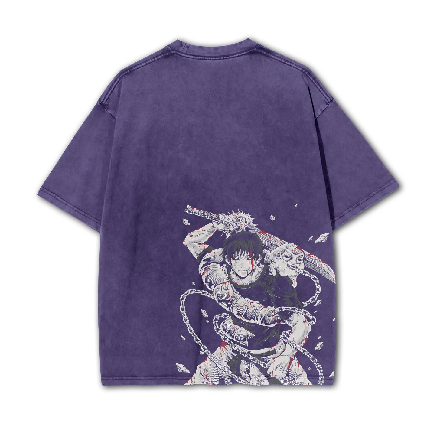 Tokyo Sorcery Toji Fushiguro V3 Vintage T Shirt