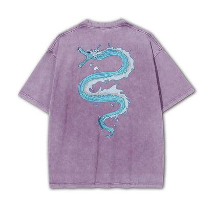 Dämonentöter Giyu Tomiyoka Wasserdrache T-Shirt